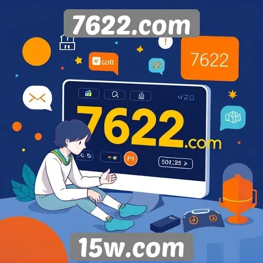 Recursos interativos que diferenciam 7622.com